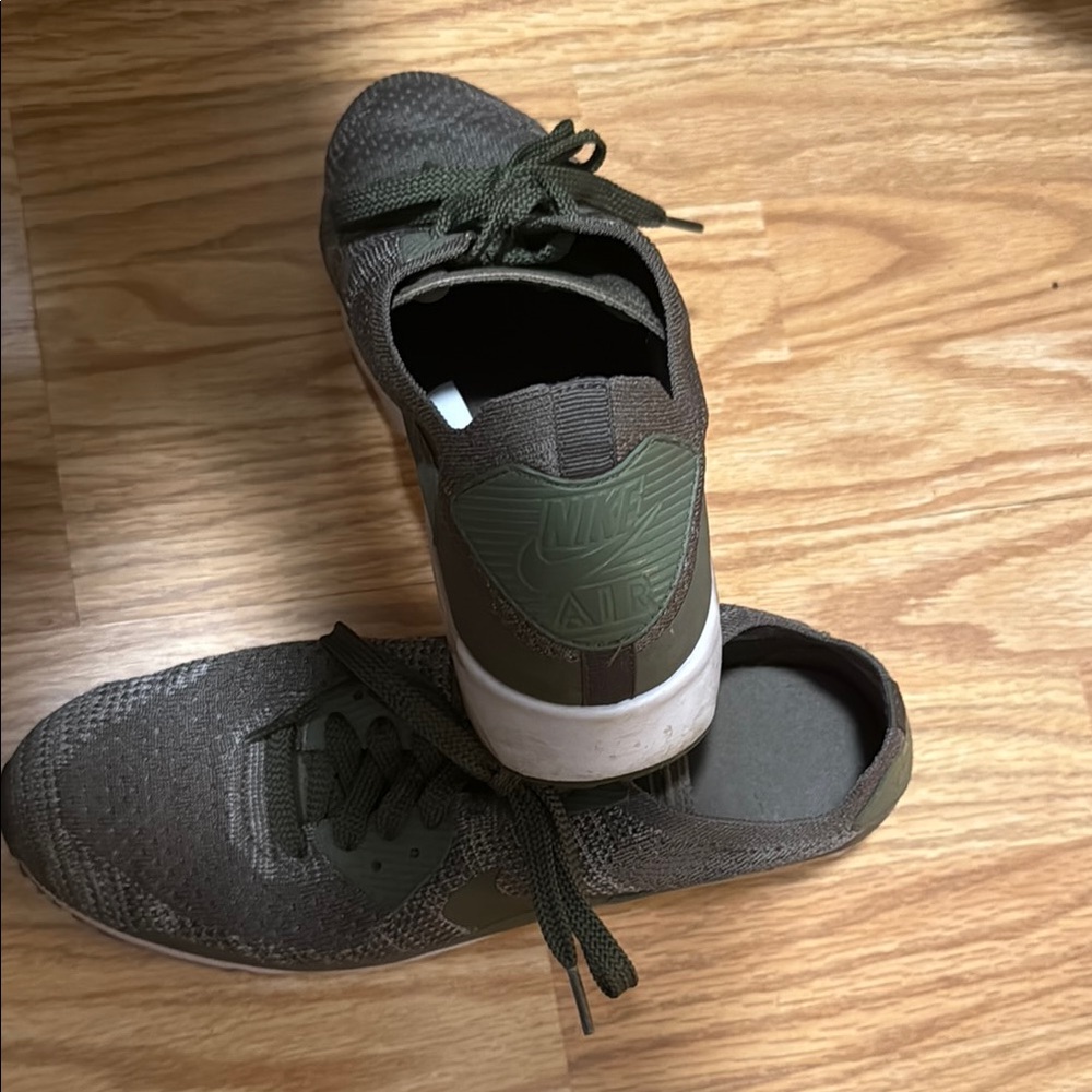 Men's Olive Green Air Max 1 - Picture 3 of 4